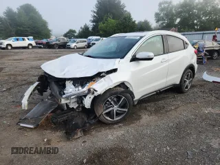 2022 Honda HR-V EX-L with VIN 3CZRU6H77NM757895, listed as a Copart auction lot 63973085 with 74,723 mi miles and Salvage title. Bid and sale history available at DreamBid. Image 1.