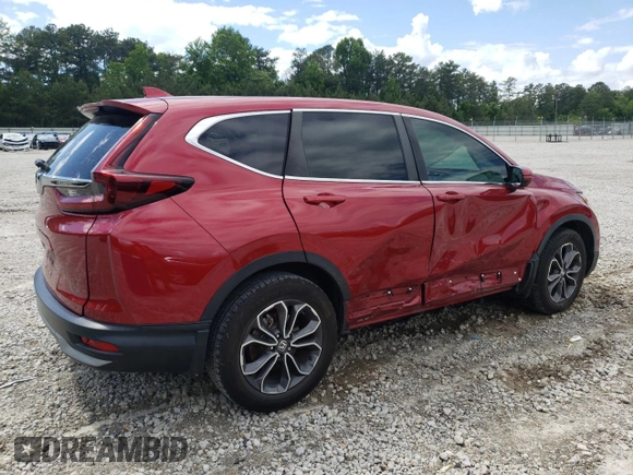 2020 Honda CR-V EX with VIN 7FARW1H56LE018380, listed as a Copart auction lot 56694645 with 71,513 mi miles and Salvage title. Bid and sale history available at DreamBid. Image 3.