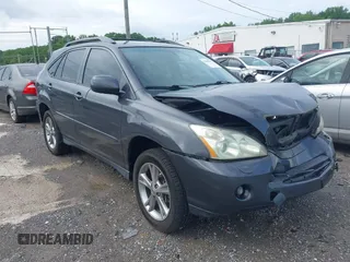 2006 Lexus RX 400h with VIN JTJGW31U260001947, listed as a IAAI auction lot 42381017 with 117,757 mi miles and . Bid and sale history available at DreamBid. Image 1.