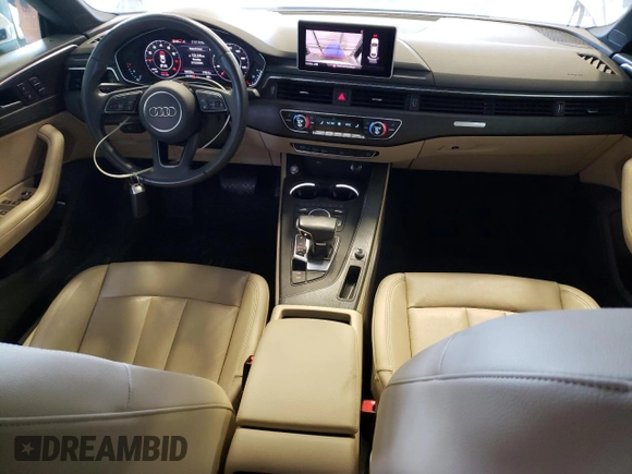 2019 Audi A5 Sportback Premium Plus with VIN WAUBNCF5XKA008292, listed as a Copart auction lot 46281164 with 64,302 mi miles. Bid and sale history available at carsss.com. Image 8.