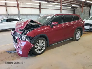 2022 Toyota Highlander Limited z VIN 5TDDZRBH2NS190452, wystawiony jako Copart lot #53355615 z przebiegiem Nie podano mil oraz Szkoda całkowita • Salvage title. Historia ofert i sprzedaży dostępna na DreamBid. Obrazek 1.