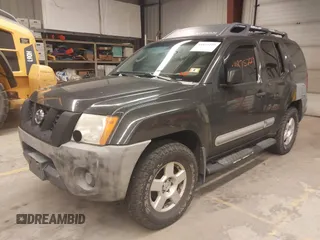 2005 Nissan Xterra S z VIN 5N1AN08W55C652001, wystawiony jako IAAI lot #41875229 z przebiegiem 223 022 mil mil oraz . Historia ofert i sprzedaży dostępna na DreamBid. Obrazek 2.