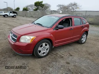 2008 Dodge Caliber SXT with VIN 1B3HB48B88D587113, listed as a Copart auction lot 50423905 with 63,974 mi miles and Salvage Title. Bid and sale history available at carsss.com. Image 1.