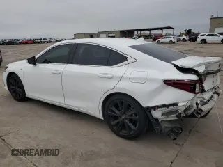 2023 Lexus ES with VIN 58AJZ1B17PU152208, listed as a Copart auction lot 50709745 with 30,597 mi miles and Salvage Title. Bid and sale history available at carsss.com. Image 2.