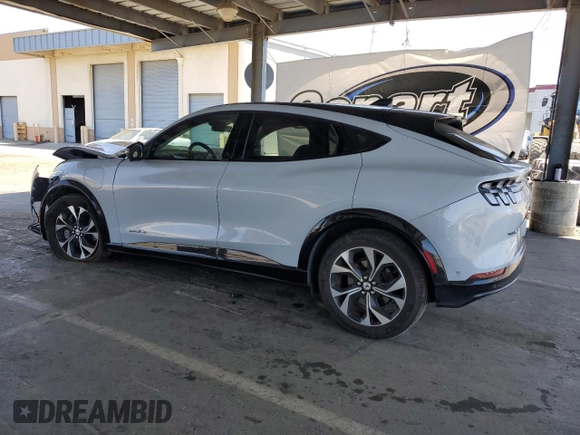 2021 Ford Mustang Mach-E Premium with VIN 3FMTK3SS4MMA59963, listed as a Copart auction lot 62597045 with 67,801 mi miles and Salvage title. Bid and sale history available at DreamBid. Image 2.