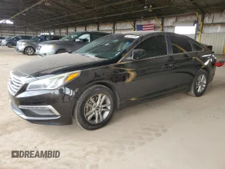 2015 Hyundai Sonata SE z VIN 5NPE24AF1FH149474, wystawiony jako Copart lot #56118235 z przebiegiem 150 701 mil mil oraz Szkoda całkowita • Salvage title. Historia ofert i sprzedaży dostępna na DreamBid. Obrazek 1.