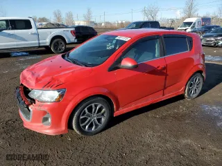 2017 Chevrolet Sonic LT with VIN 1G1JD6SH3H4170686, listed as a Copart auction lot 48811315 with 160,564 mi miles and Salvage Title. Bid and sale history available at carsss.com. Image 1.