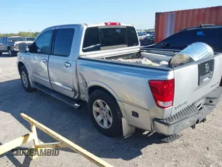 2008 Nissan Titan XE with VIN 1N6BA07D18N350019, listed as a IAAI auction lot 41778182 with 227,491 mi miles. Bid and sale history available at carsss.com. Image 3.