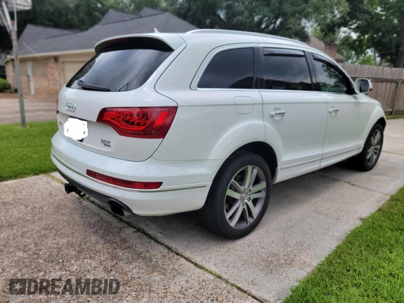 2014 Audi Q7 3.0T Premium Plus with VIN WA1LGAFEXED013107, listed as a Copart auction lot 54091815 with 138,867 mi miles and Clean Title. Bid and sale history available at carsss.com. Image 4.