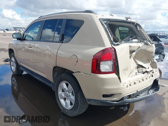2017 Jeep Compass Sport with VIN 1C4NJCBA8HD187079, listed as a IAAI auction lot 41771632 with 202,484 mi miles and . Bid and sale history available at carsss.com. Image 3.