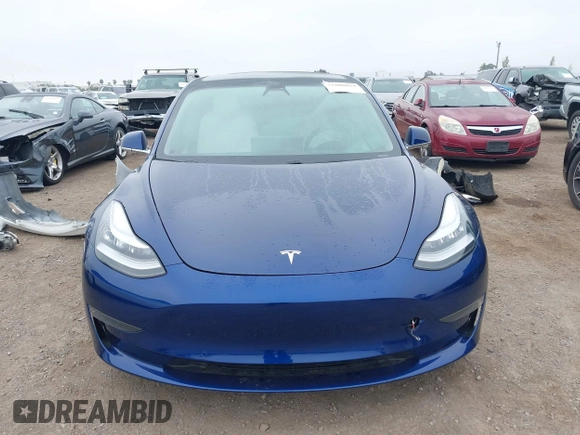 2020 Tesla Model 3 Standard Range Plus with VIN 5YJ3E1EA1LF802648, listed as a IAAI auction lot 42208034 with 27,231 mi miles and . Bid and sale history available at DreamBid. Image 12.
