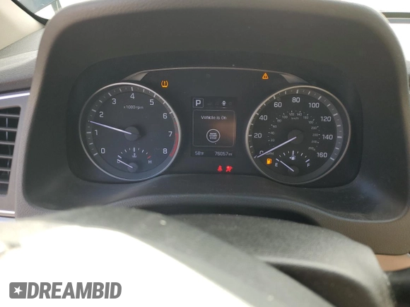 2018 Hyundai Elantra SEL with VIN 5NPD84LF9JH214216, listed as a Copart auction lot 51807985 with 76,057 mi miles and Salvage Title. Bid and sale history available at DreamBid. Image 9.