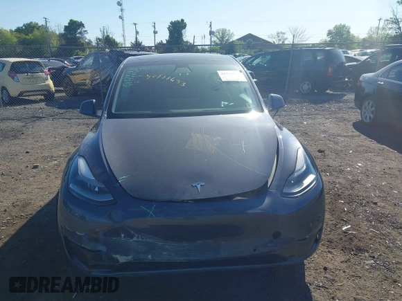 2022 Tesla Model Y Performance with VIN 7SAYGDEF9NF326944, listed as a IAAI auction lot 42111633 with Not Provided miles and . Bid and sale history available at DreamBid. Image 11.