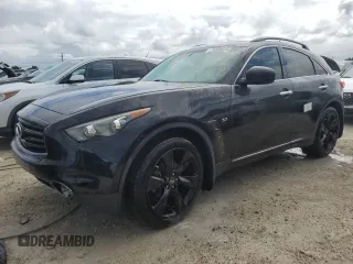 2016 Infiniti QX70 with VIN JN8CS1MU2GM670893, listed as a Copart auction lot 74888974 with Not Provided miles and Non Repairable. Bid and sale history available at DreamBid. Image 1.
