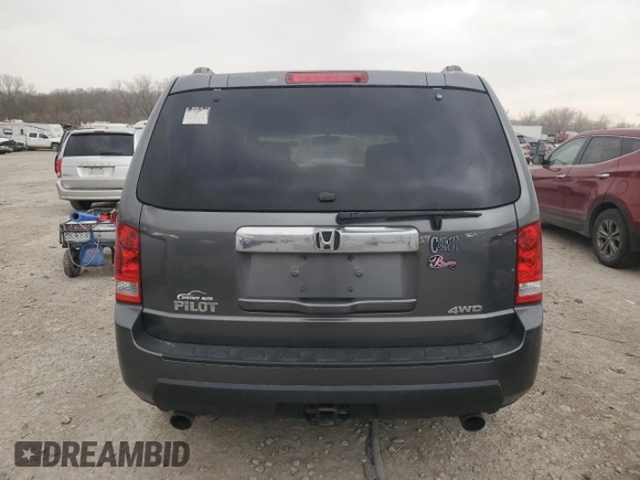 2011 Honda Pilot EX-L with VIN 5FNYF4H62BB051134, listed as a Copart auction lot 49534705 with 238,985 mi miles and Clean Title. Bid and sale history available at carsss.com. Image 6.