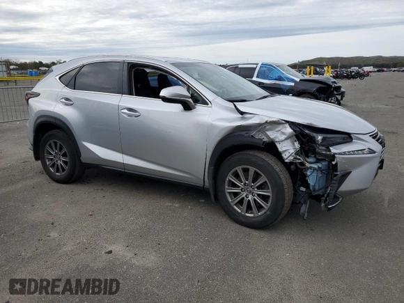 2019 Lexus NX 300 with VIN JTJBARBZ7K2198523, listed as a Copart auction lot 51774555 with 55,493 mi miles and Salvage Title. Bid and sale history available at DreamBid. Image 4.