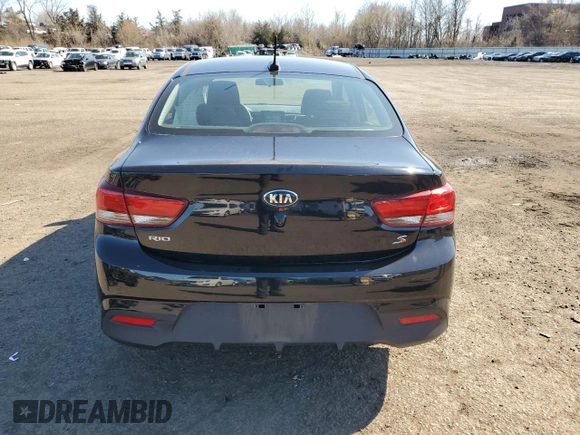 2020 Kia Rio S with VIN 3KPA24AD7LE260429, listed as a Copart auction lot 52285535 with 40,881 mi miles and Salvage Title. Bid and sale history available at DreamBid. Image 6.