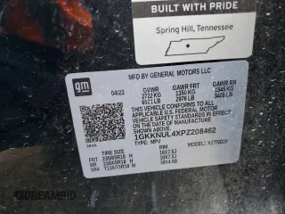 2023 GMC Acadia SLT with VIN 1GKKNUL4XPZ208462, listed as a Copart auction lot 55305995 with 69,366 mi miles and Clean Title. Bid and sale history available at DreamBid. Image 13.