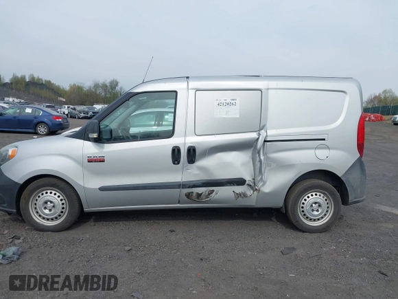 2015 Ram ProMaster City Cargo Tradesman with VIN ZFBERFAT2F6A79495, listed as a IAAI auction lot 42120262 with 146,842 mi miles. Bid and sale history available at carsss.com. Image 14.
