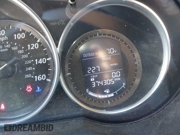 2015 Mazda CX-5 Touring with VIN JM3KE2CY4F0436664, listed as a IAAI auction lot 41876238 with 374,305 mi miles. Bid and sale history available at carsss.com. Image 15.
