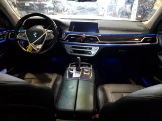 2017 BMW 7 Series 740i with VIN WBA7E2C52HG739888, listed as a Copart auction lot 72703492 with 94,241 mi miles. Bid and sale history available at carsss.com. Image 8.