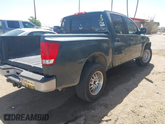 2007 Nissan Titan XE with VIN 1N6AA07A57N241515, listed as a IAAI auction lot 41950229 with 163,290 mi miles and . Bid and sale history available at DreamBid. Image 4.