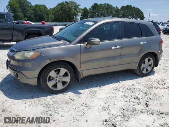 2008 Acura RDX Technology with VIN 5J8TB18548A000877, listed as a Copart auction lot 62715175 with 254,589 mi miles and Salvage title. Bid and sale history available at DreamBid. Image 1.