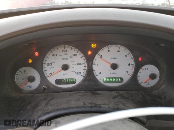 2003 Chrysler Town & Country LX with VIN 2C4GP44LX3R374910, listed as a Copart auction lot 78218734 with 171,144 mi miles and Salvage Title. Bid and sale history available at DreamBid. Image 9.