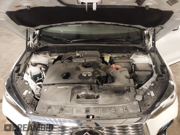 2023 Infiniti QX55 Essential with VIN 3PCAJ5KR3PF121093, listed as a IAAI auction lot 42286924 with 26,165 mi miles and . Bid and sale history available at DreamBid. Image 10.