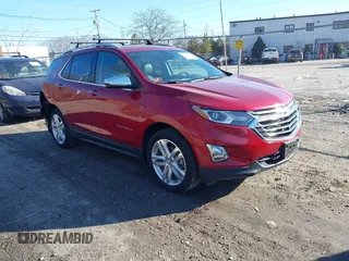 2019 Chevrolet Equinox Premier with VIN 3GNAXYEX0KS637042, listed as a IAAI auction lot 41160290 with 16,754 mi miles and . Bid and sale history available at DreamBid. Image 1.