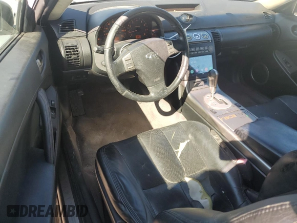2004 Infiniti G35 Coupe w/Leather with VIN JNKCV54E44M808379, listed as a Copart auction lot 71621614 with 116,048 mi miles and Salvage Title. Bid and sale history available at carsss.com. Image 8.