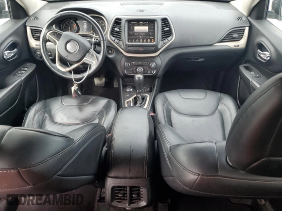 2016 Jeep Cherokee Limited z VIN 1C4PJMDB9GW221327, wystawiony jako Copart lot #64453335 z przebiegiem 139 143 mil mil oraz Szkoda całkowita • Salvage title. Historia ofert i sprzedaży dostępna na DreamBid. Obrazek 8.