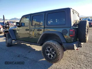 2021 Jeep Wrangler Unlimited Rubicon with VIN 1C4HJXFN9MW584171, listed as a Copart auction lot 78895184 with Not Provided miles and Salvage Title. Bid and sale history available at DreamBid. Image 2.