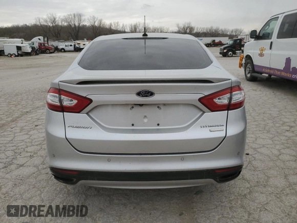 2016 Ford Fusion Titanium with VIN 3FA6P0K99GR361261, listed as a Copart auction lot 49534615 with 155,038 mi miles and Clean Title. Bid and sale history available at carsss.com. Image 6.