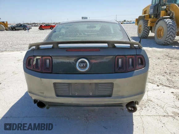 2013 Ford Mustang GT with VIN 1ZVBP8CF7D5261487, listed as a Copart auction lot 50201015 with 121,012 mi miles and Clean title. Bid and sale history available at DreamBid. Image 6.