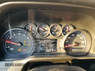 2020 Chevrolet Silverado 1500 Custom with VIN 1GCRWBEF9LZ281181, listed as a Copart auction lot 43327815 with 80,007 mi miles and Salvage Title. Bid and sale history available at carsss.com. Image 9.