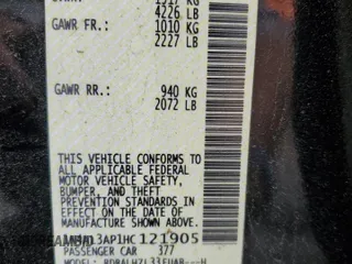 2017 Nissan Altima SR z VIN 1N4AL3AP1HC121905, wystawiony jako Copart lot #58367785 z przebiegiem 169 329 mil mil oraz Szkoda całkowita • Salvage title. Historia ofert i sprzedaży dostępna na DreamBid. Obrazek 13.