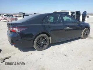 2021 Toyota Camry SE Nightshade with VIN 4T1G11AK2MU407295, listed as a Copart auction lot 48240415 with 63,240 mi miles and Salvage Title. Bid and sale history available at carsss.com. Image 3.