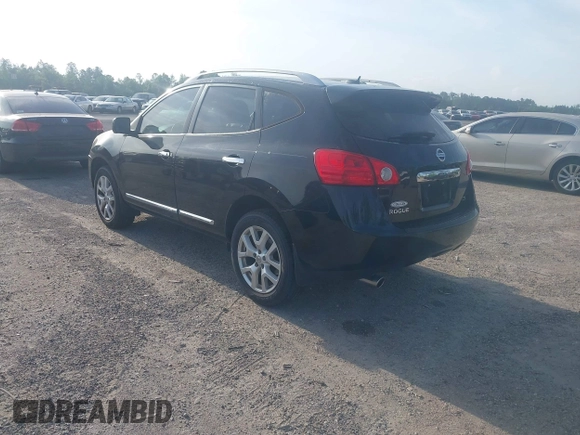 2013 Nissan Rogue S with VIN JN8AS5MT1DW529724, listed as a IAAI auction lot 42107702 with 101,813 mi miles and . Bid and sale history available at DreamBid. Image 3.