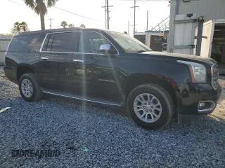 2015 GMC Yukon XL SLT with VIN 1GKS1HKC8FR233922, listed as a Copart auction lot 45610495 with 203,803 mi miles and Clean Title. Bid and sale history available at carsss.com. Image 4.
