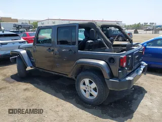 2016 Jeep Wrangler Unlimited Sahara with VIN 1C4HJWEG2GL273507, listed as a IAAI auction lot 39855004 with 87,011 mi miles and . Bid and sale history available at DreamBid. Image 3.