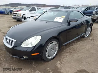 2003 Lexus SC 430 with VIN JTHFN48YX30047004, listed as a IAAI auction lot 41477382 with NaN miles. Bid and sale history available at carsss.com. Image 17.