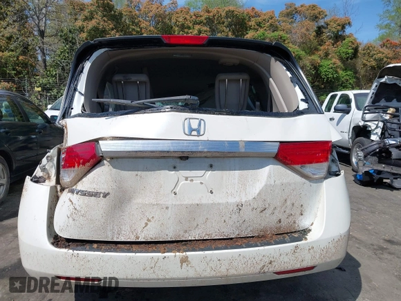 2014 Honda Odyssey EX with VIN 5FNRL5H40EB044303, listed as a IAAI auction lot 41914938 with Not Provided miles and . Bid and sale history available at carsss.com. Image 15.