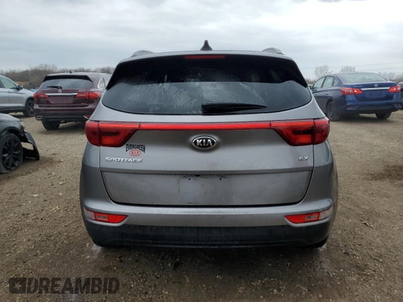 2018 Kia Sportage EX z VIN KNDPNCAC6J7384899, wystawiony jako Copart lot #53459515 z przebiegiem 49 229 mil mil oraz Szkoda całkowita • Salvage title. Historia ofert i sprzedaży dostępna na DreamBid. Obrazek 6.