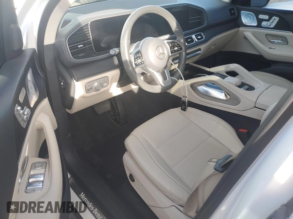 2020 Mercedes-Benz GLS 450 with VIN 4JGFF5KEXLA117450, listed as a Copart auction lot 76022194 with 18,376 mi miles and Salvage Title. Bid and sale history available at DreamBid. Image 8.