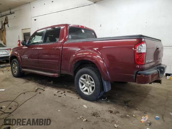 2005 Toyota Tundra Limited с VIN 5TBDT48105S494807, выставлен на аукционе Copart как лот 57648345 с пробегом 233 763 миль миль и Списание • Salvage title. История ставок и продаж доступна на DreamBid. Изображение 2.