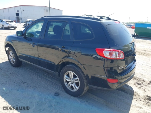 2011 Hyundai Santa Fe GLS with VIN 5XYZGDAB6BG043121, listed as a IAAI auction lot 42037815 with 375,049 mi miles. Bid and sale history available at carsss.com. Image 3.