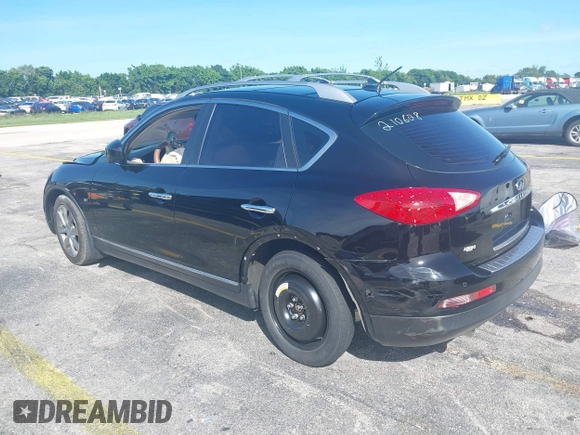 2014 Infiniti QX50 Journey with VIN JN1BJ0HP6EM210628, listed as a IAAI auction lot 40570424 with 48,851 mi miles. Bid and sale history available at carsss.com. Image 3.