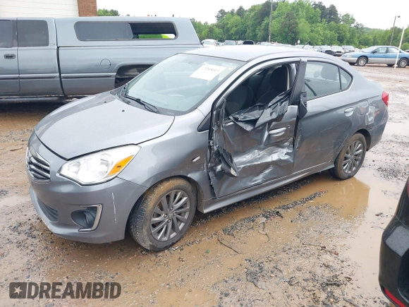 2019 Mitsubishi Mirage SE с VIN ML32F4FJ0KHF10566, выставлен на аукционе IAAI как лот 42245613 с пробегом 111 422 миль миль и . История ставок и продаж доступна на DreamBid. Изображение 2.