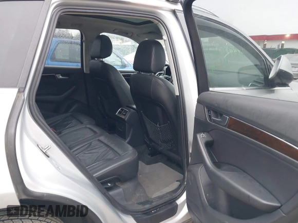 2013 Audi Q5 Premium with VIN WA1CFAFP7DA070577, listed as a IAAI auction lot 42021724 with 142,449 mi miles. Bid and sale history available at carsss.com. Image 8.